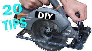 20 Circular Saw Tips for Beginners [upl. by Mosa]