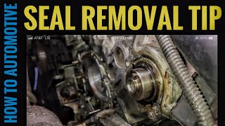 How To Remove Crank And Cam Seals [upl. by Arretahs]