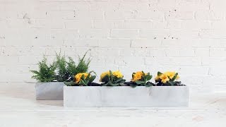 How to cut stone tiles and make marble planters [upl. by Nilre]