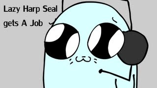 Lazy Harp Seal Gets a Job [upl. by Hoskinson721]