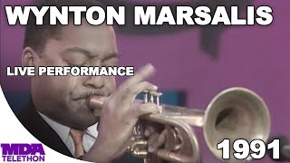 Wynton Marsalis  Live Performance 1991  MDA Telethon [upl. by Rosario]