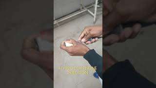 HYDROCORTISONE INJECTION HOW TO GIVE [upl. by Wenda]