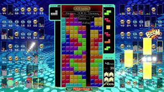 Tetris 99 51 KO game [upl. by Nilyarg]