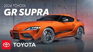 2024 Toyota GR Supra Overview  Toyota [upl. by Waldner]