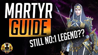 RAID Shadow Legends  Martyr Guide  The original number 1 Legendary [upl. by Knick]