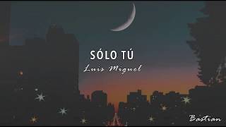 Luis Miguel  Sólo Tú Letra ♡ [upl. by Mill]