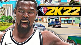 KEVIN DURANT FACE CREATION  NBA 2K22 [upl. by Acinet]