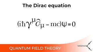 The Dirac Equation  43 [upl. by Shannah]