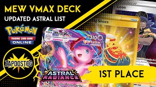 1st Place Mew VMAX Deck Won Limitless Showdown With 478 Players Pokemon TCG [upl. by Flower]