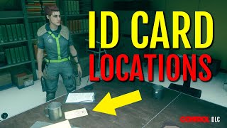 ALL 5 ID Card Locations Popes Collection Mission  Control DLC The Foundation [upl. by Rimat]