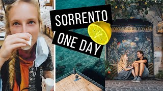 SORRENTO a DAY TRIP  Italy Travel Guide Walking Tour [upl. by Reiniar561]