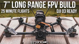 How To Build a 7quot Long Range FPV Drone [upl. by Nosinned455]