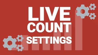 How to adjust your Social Blade Live Subscriber Counter Settings [upl. by Palua739]