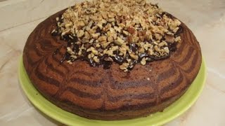 Пирог Зебра Невероятно вкусный  Zebra cake  Простой рецепт [upl. by Aldwin]