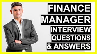 FINANCE MANAGER Interview Questions And Answers How To Become A Finance Manager [upl. by Erena770]