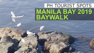 Manila Travel Guide Baywalk Roxas Boulevard Rajah Sulayman Park Malate Church [upl. by Oralie512]