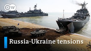 Russia withdraws troops from Ukraine border  DW News [upl. by Olmsted]