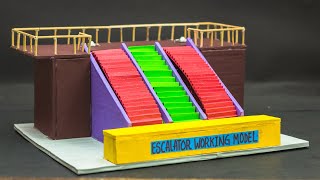 How To Make Escalator  Science Projects [upl. by Adni]