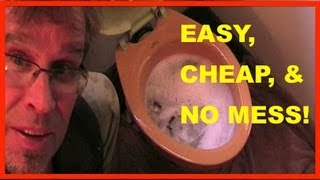 How to Unclog a Toilet  Clogged toilet TRADE SECRET [upl. by Jeanne]