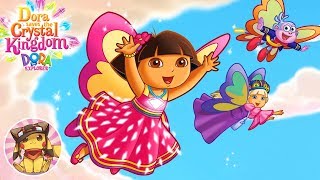 DORA THE EXPLORER Dora Saves the Crystal Kingdom  Full Game Wii HD Nick Jr Games [upl. by Garibold122]