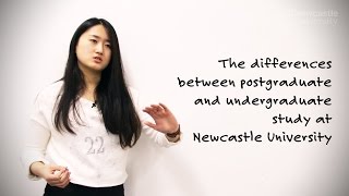 The Differences Between Postgraduate and Undergraduate Study at Newcastle University [upl. by Garlen]