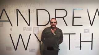 ANDREW WYETH In Retrospect Exhibit [upl. by Daniala960]