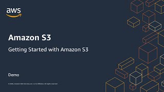 Getting started with Amazon S3  Demo [upl. by Leasia]