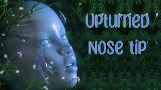 Upturned nose tip subliminal MMM formula [upl. by Shanleigh]