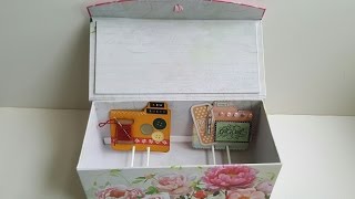 Rolodex Storage PLUS DIY Box [upl. by Yenettirb536]