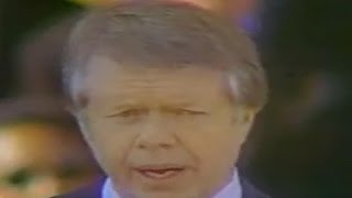 From the archives Jimmy Carter inaugural address Jan 20 1977 [upl. by Akcimahs]