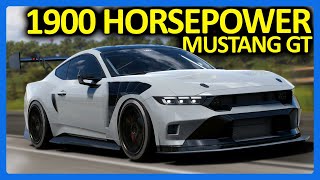 Forza Horizon 5  1900 Horsepower Custom Mustang GTD FH5 Ford Mustang GT [upl. by Irrab115]