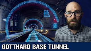 Gotthard Base Tunnel The Worlds Longest Railway Tunnel [upl. by Niloc]