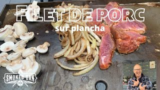 Filet mignon de porc sur plancha [upl. by Ajad]