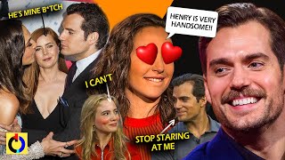 Celebrities Flirting With Henry Cavill [upl. by Nauqahs212]