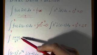 Dirac Delta Function [upl. by Coreen]