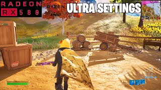 RX580 4GB Fortnite Chapter 4  DX12 MaxUltra Settings [upl. by Gonagle535]