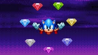 Sonic Mania  All Chaos Emeralds Special Stages Unlock Super Sonic [upl. by Marla]