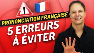 Prononciation française  5 erreurs à éviter 🤐 🇫🇷 [upl. by Stanislaw]