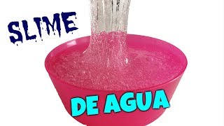 Haz SLIME DE AGUA Probando recetas de 💦Water Slime💦 [upl. by Itsud348]