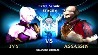 Soul Calibur 2  Ivy arcade mode [upl. by Ellierim904]