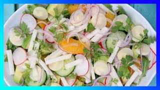 RECETA  Ensalada de palmito [upl. by Forkey618]