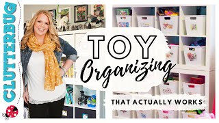 How to Organize Toys so they ACTUALLY stay tidy 🎉 [upl. by Siahc]