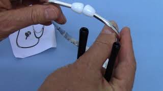 How to set up and use a stethoscope [upl. by Enamart512]