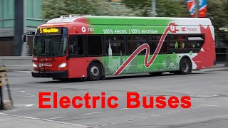 OC Transpo Electric Bus Compilation [upl. by Acinej498]