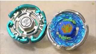 BATTLE Storm Pegasus 105RF VS Pegasus 85RF Original MFH  Beyblade Metal Fusion [upl. by Hatnamas]