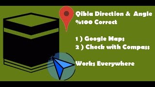 How to find Qibla Direction for my current Location using Android Devices [upl. by Ennaeirb]