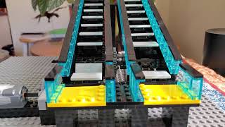 Motorized LEGO Escalator MOC [upl. by Euqilegna255]