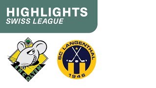 Olten vs Langenthal 14  Highlights Swiss League [upl. by Petie]