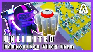 EPIC efficient NANOCARBON Alloy autofarm  Astroneer [upl. by Tips]