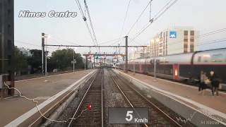 Cab Ride Nîmes  Bordeaux SaintJean [upl. by Nelsen]